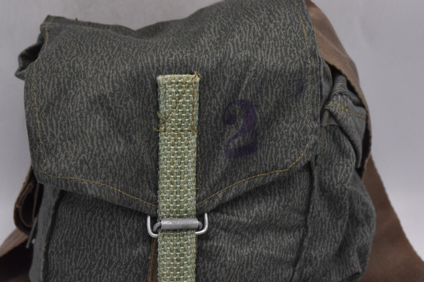 Polish Army Wz.68 Gas Mask Bag – Soviet Era Moro Camo