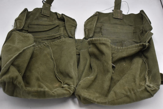 British Army 58 Pattern Webbing Kidney Pouch Set