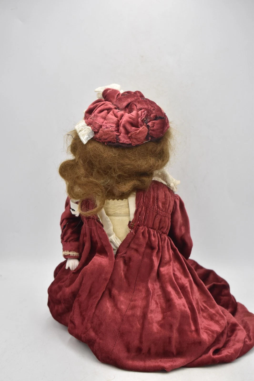 Antique German Cuno Otto & Dressel Bisque Head Leather Body Doll 48cm