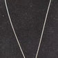 Vintage Sterling Silver 925 Necklace with Baltic Amber Pendant