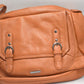 Carpisa Tan Soft Leather Handbag Ladies Shoulder Bag