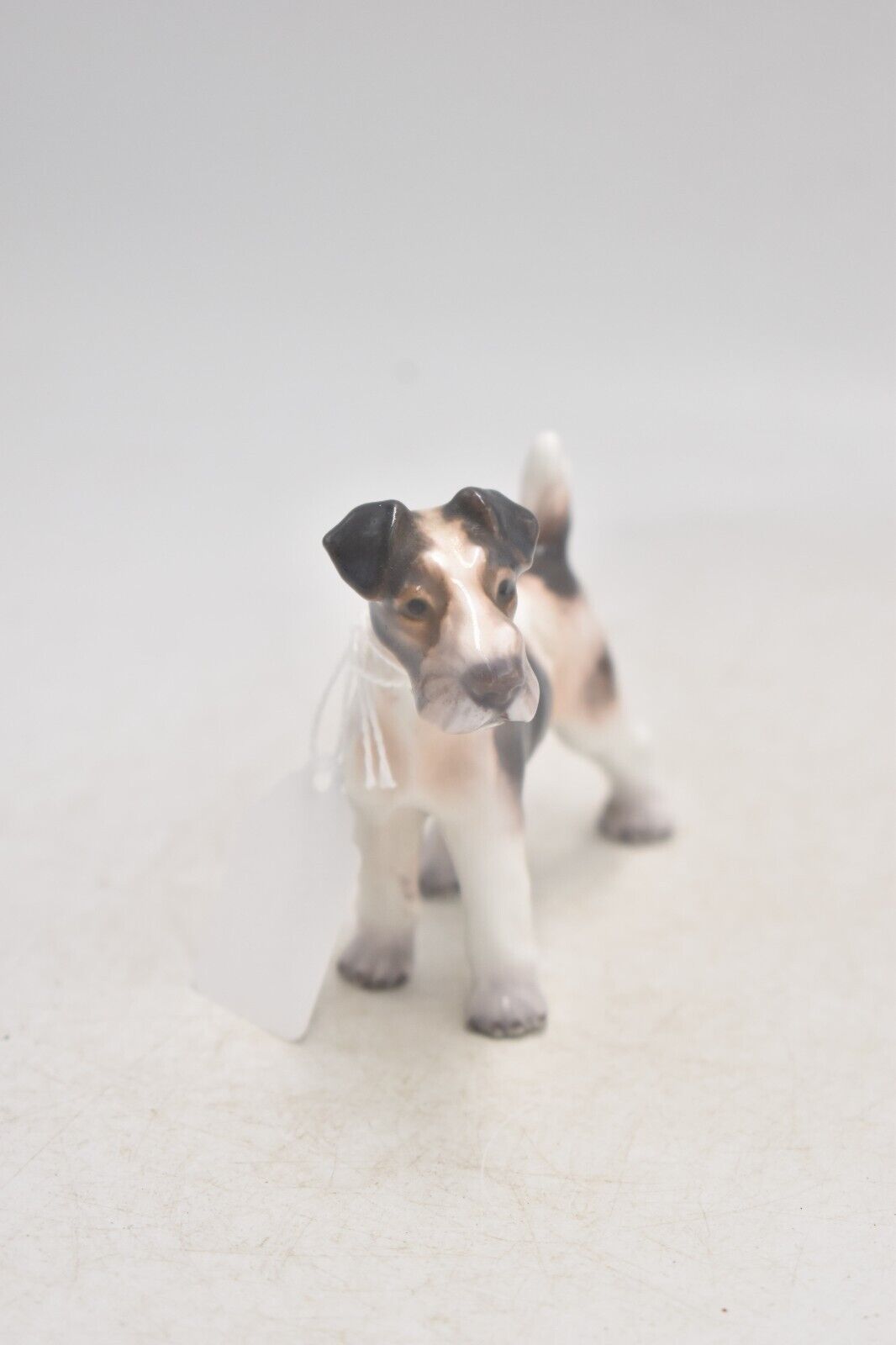 Vintage Dahl Jensen Copenhagen Wire Fox Terrier Dog Figurine – Model 1118