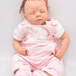 Reborn Baby Girl Baby Bea by Yvonne Pearce 17" Weighted Hand-Painted Collectible