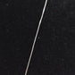 Vintage Sterling Silver 925 and Lemon Amber Modernist Pendant Necklace 45cm