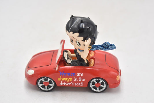 Betty Boop Danbury Mint "Women Are Always in the Driver’s Seat" Figurine Statue Ornament