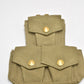 British Army WWII 37 Pattern Triple Ammunition Pouch – Dated 1943