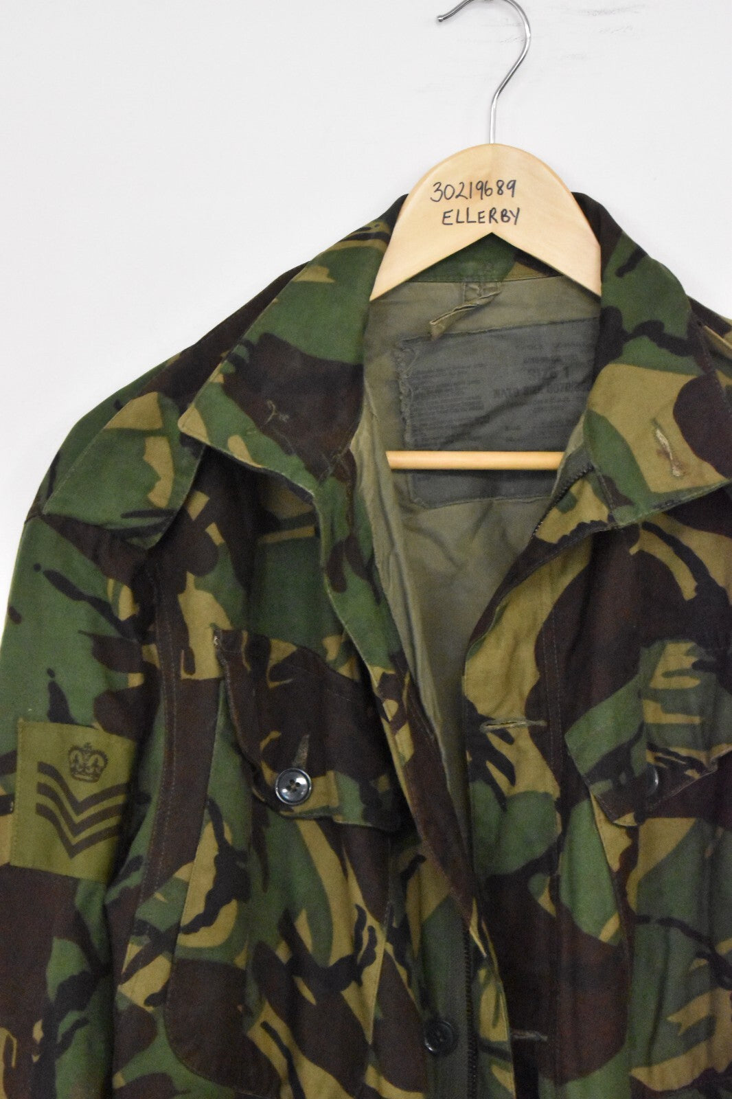 British Army 68 Pattern DPM Combat Smock Jacket – Size 44" Chest