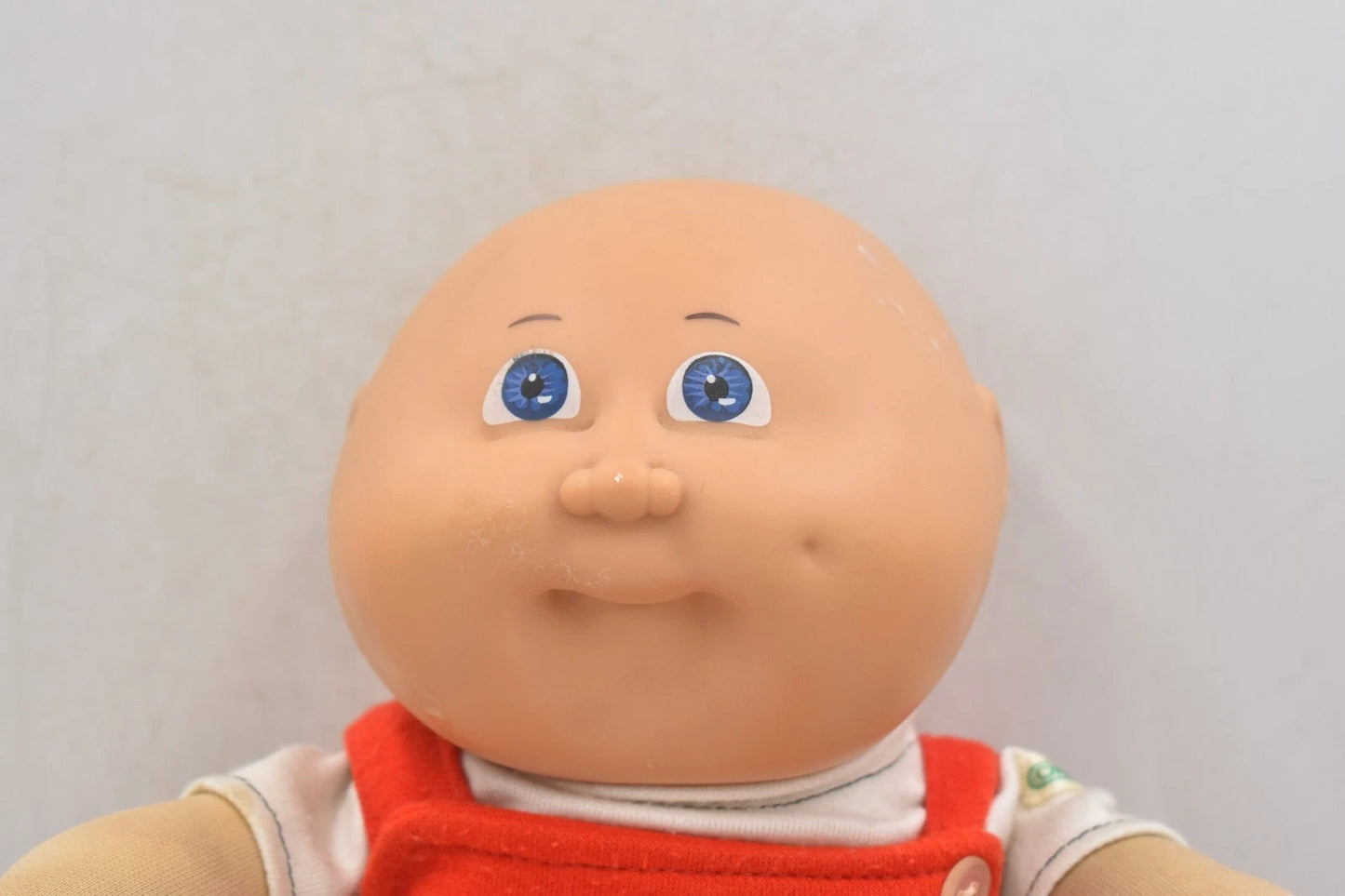 Vintage 1978–1984 Cabbage Patch Kids Jesmar Boy Doll HM3 Bald Blue Eyes 44cm