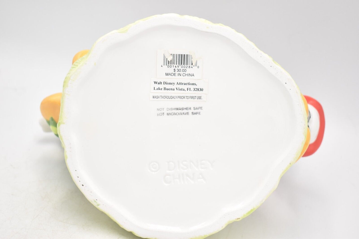 Vintage Disney Mickey & Minnie Mouse Picnic Teapot – Decorative Collectible