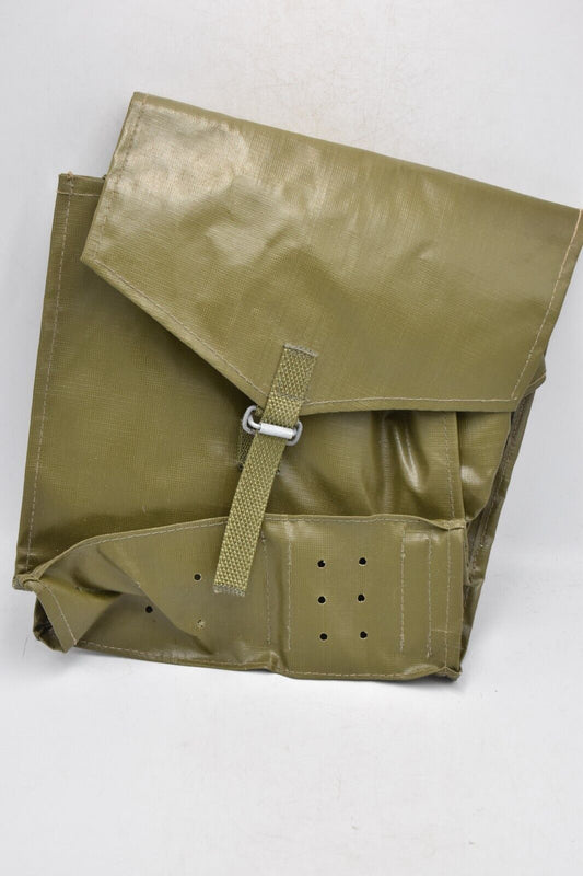 Vintage Polish Army Nylon Respirator Haversack / Bag – 24cm x 26cm