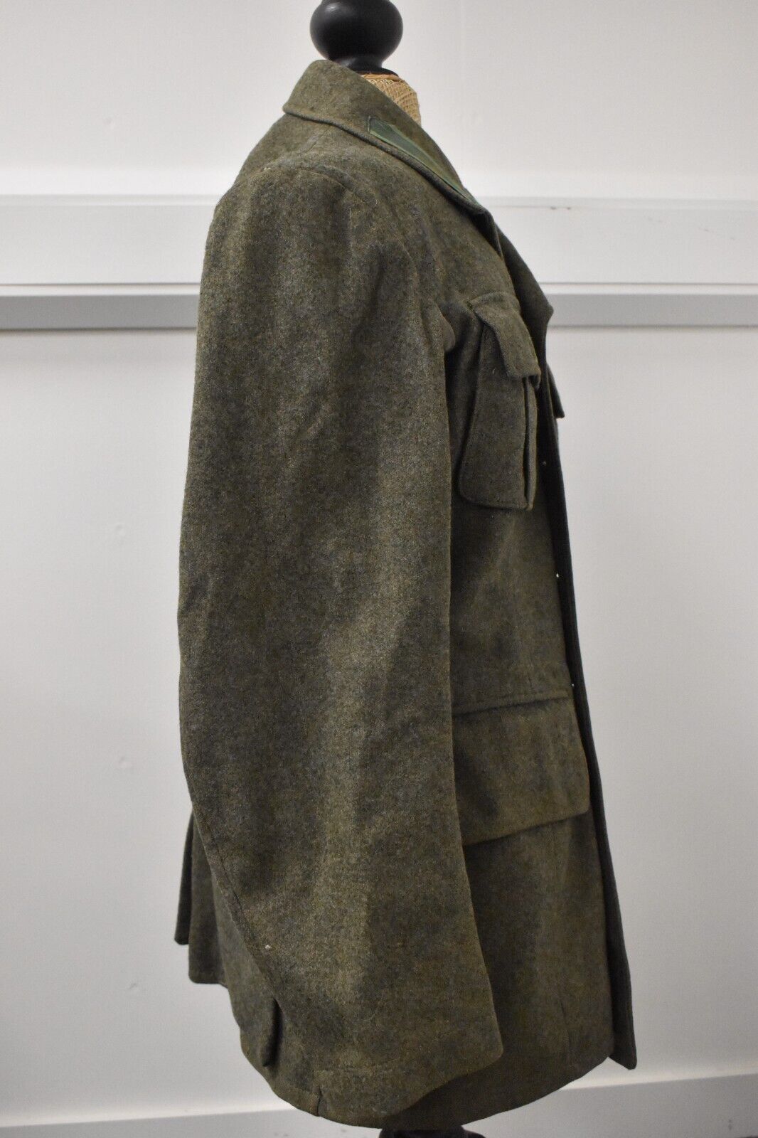 WWII Swedish Army 1942 Artillery Wool Tunic Jacket – 40" Chest