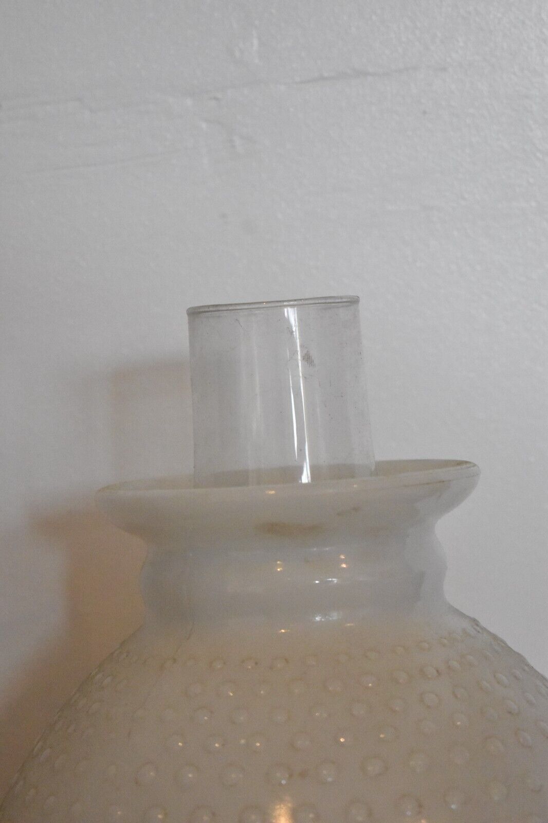 Vintage P&A Risdon Oil Lamp with Eagle Burner USA Ruby Red Glass and White Shade