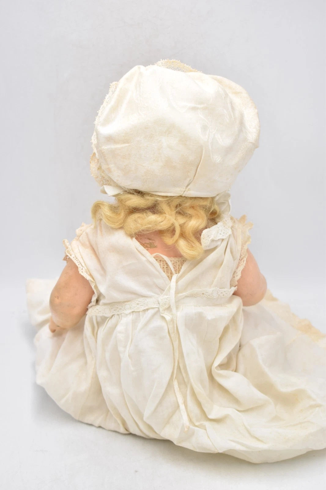Antique Armand Marseille Bisque Head Doll 990 – Sleep Eyes Open Mouth with Teeth