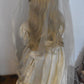 Vintage Reproduction French Bru Jumeau Bride Doll with Seeley Body – 80cm Bisque