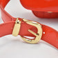 Ted Baker Red Patent Crossbody Handbag – Glossy Ladies Bag with Adjustable Strap
