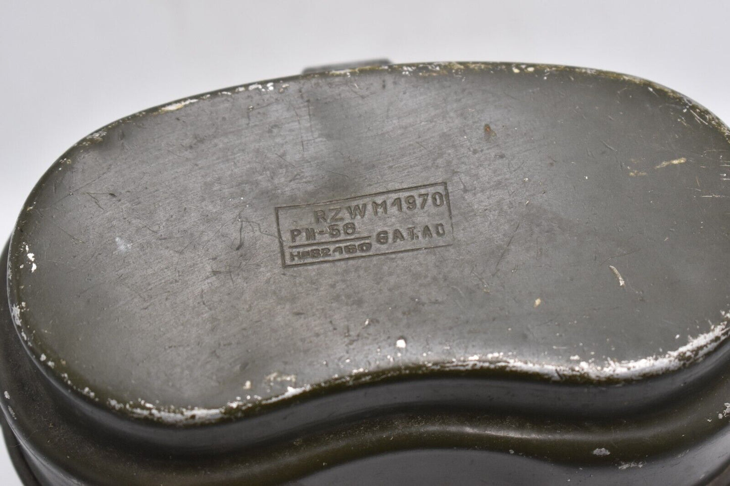 Polish Army Mess Kit – 2-Part Military Mess Tin – 1970 Dated