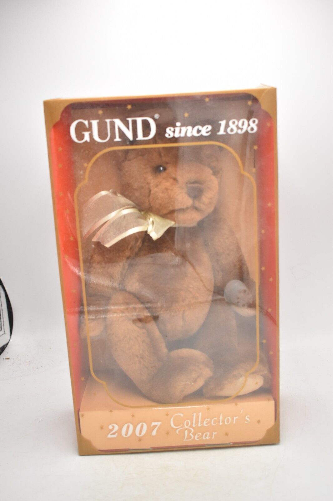 Gund Collector's Bear 2007 Soft Plush Teddy Bear – Retired & Boxed