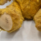 Vintage 1950s German Golden Teddy Bear Wood Wool Filled Fully Jointed 58cm