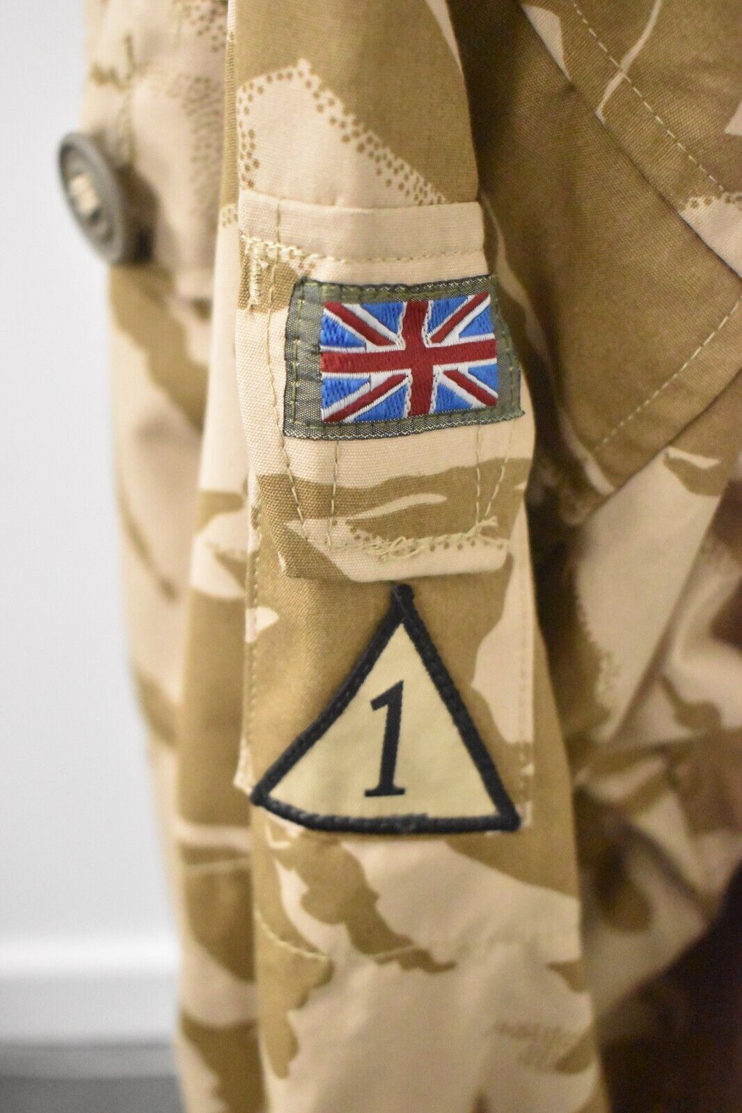 British Army Desert DDPM Camouflage Windproof Combat Smock Jacket - Size 180/104