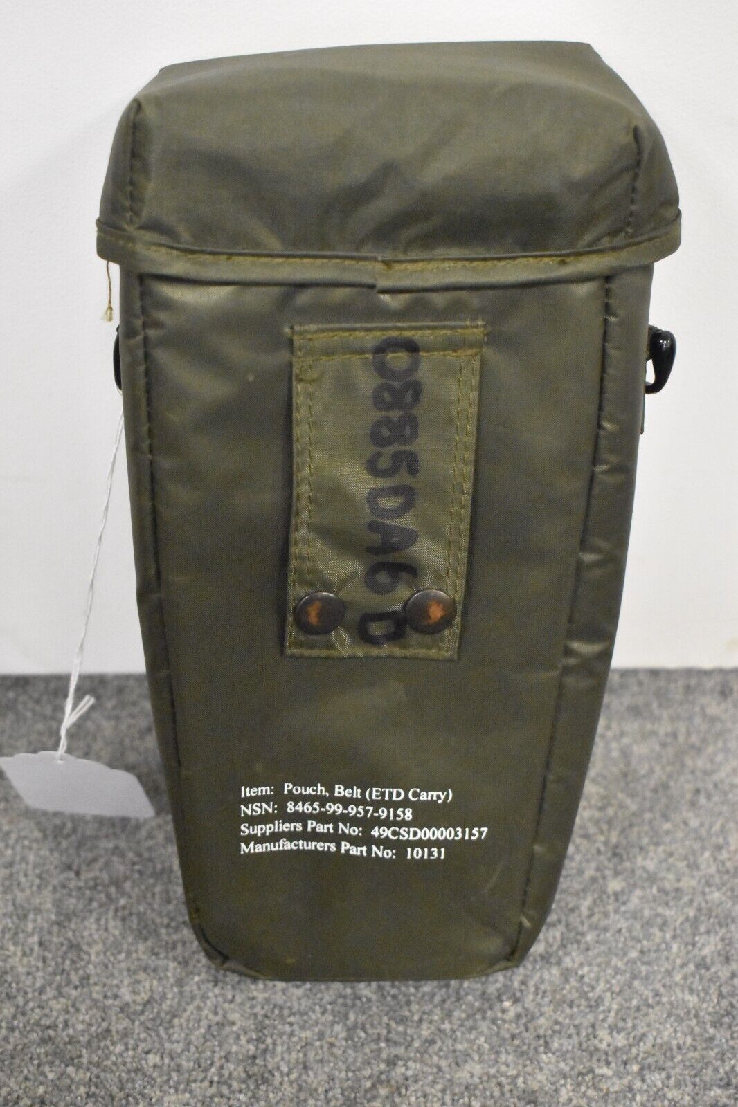 British Army Emergency Trauma Dressing Pouch Olive Green Nylon Grade 1