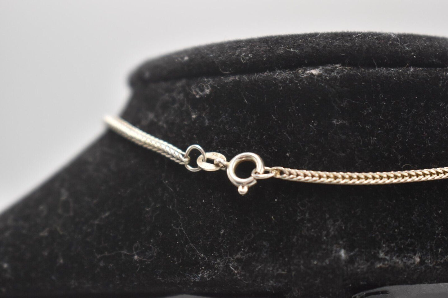 Vintage Sterling Silver 925 Necklace with Articulated Poodle Dog Pendant – 46cm