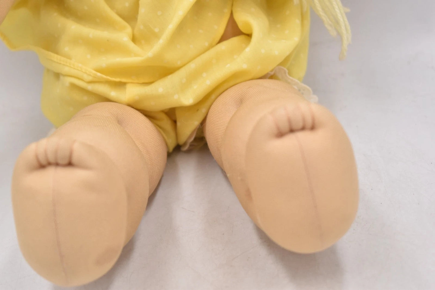 Vintage 1978–1984 Cabbage Patch Kids Doll Jesmar Blonde Hair Green Eyes Original