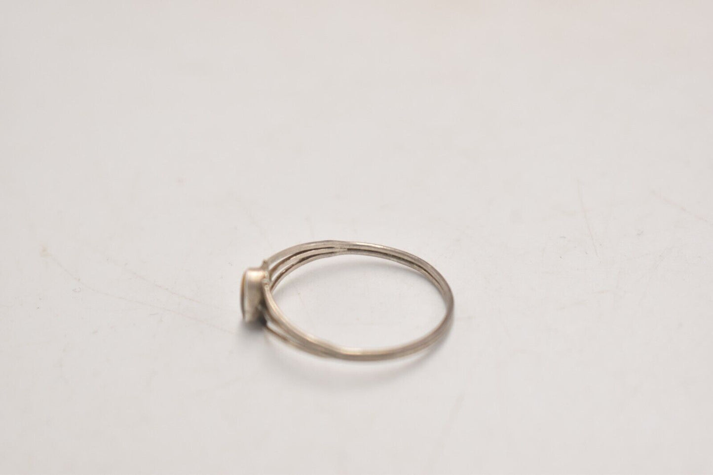 Vintage Sterling Silver and Tiger Eye Ring – Size Q 1/2