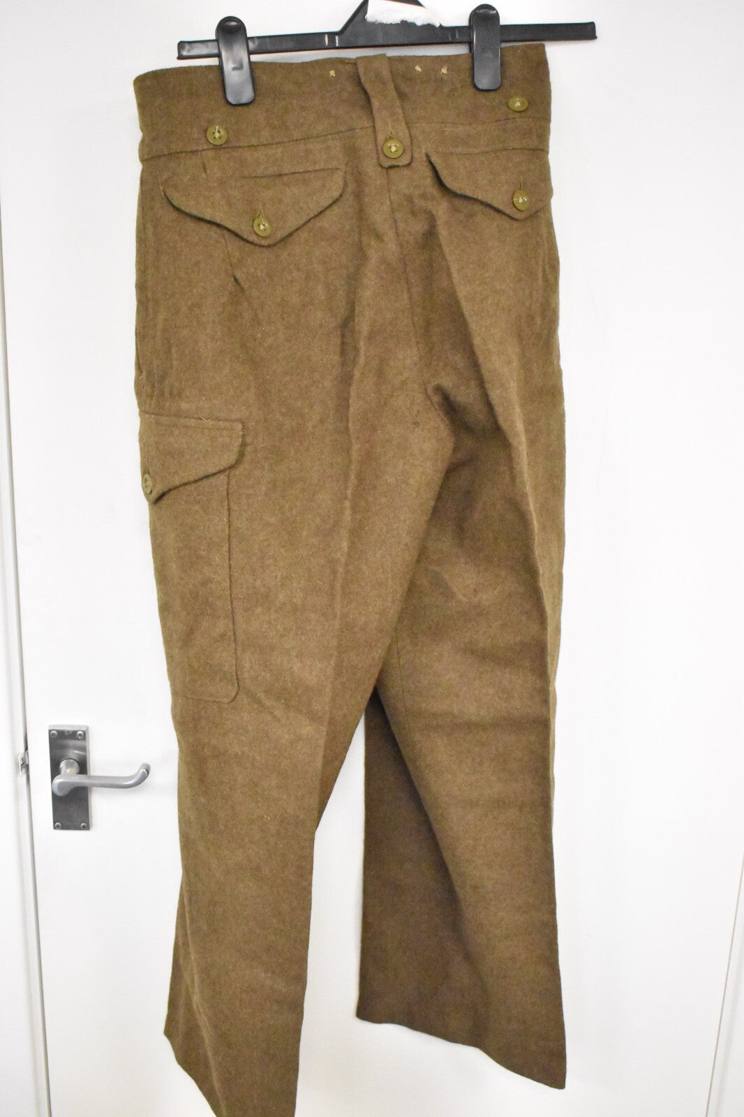 British Army 1949 Pattern Wool Battledress Trousers – W30" L29" – Dated 1954