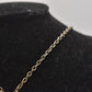 Vintage Miracle Britain Scottish Celtic Amber Pendant Necklace – 65cm