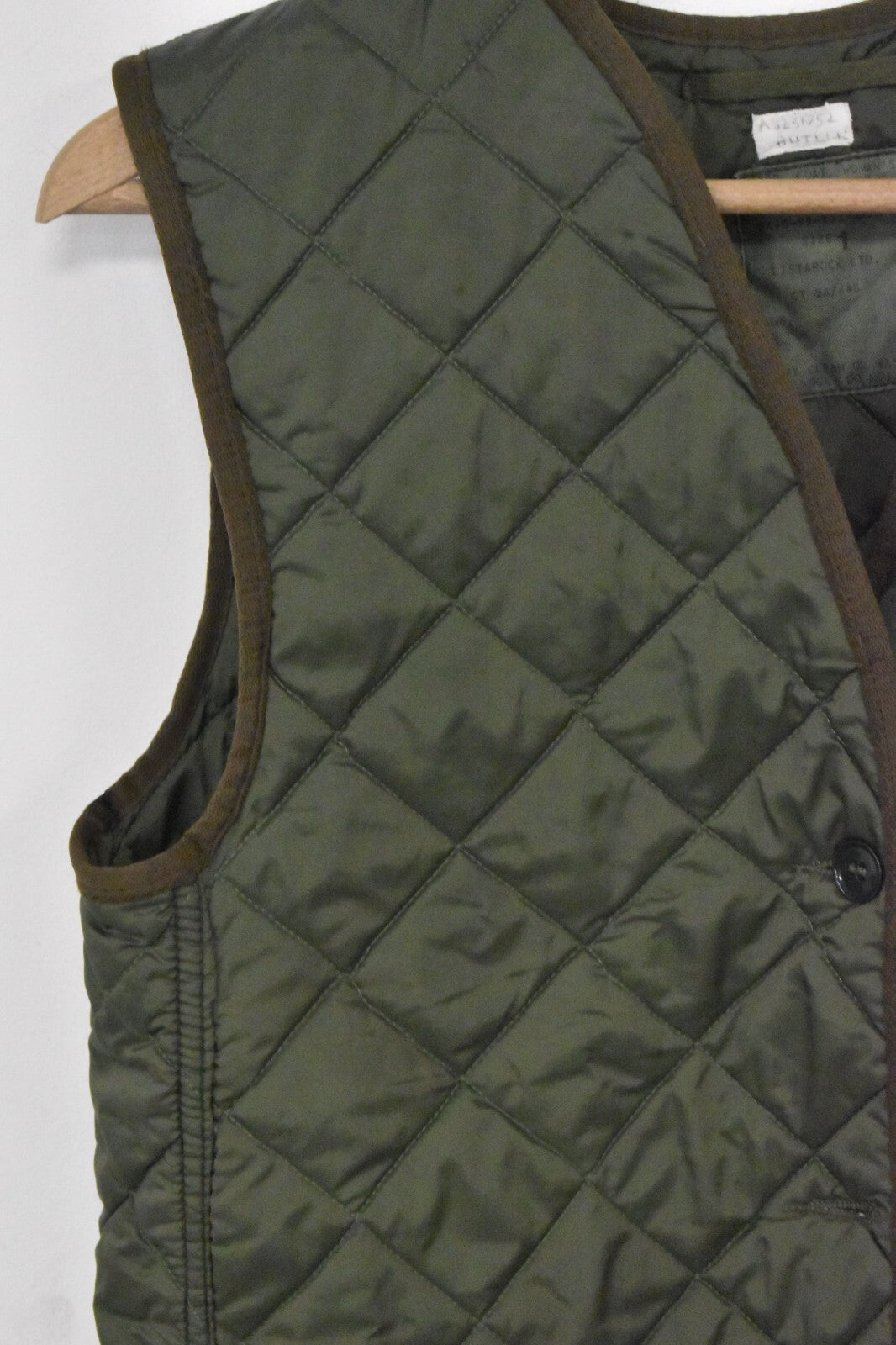 British Army Cold Weather Women's Liner Gilet – 36" Chest – 1972 Pattern