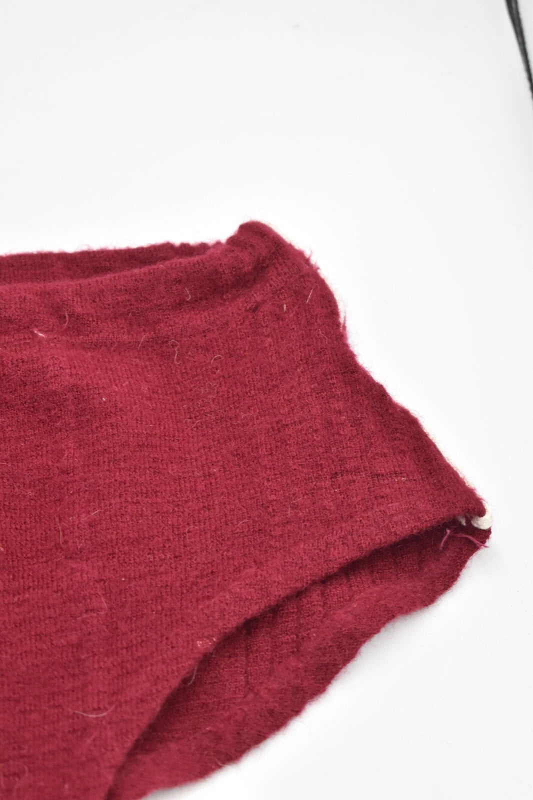 Vintage 1920s Men's Maroon Red Wool Swimming Trunks Capstan