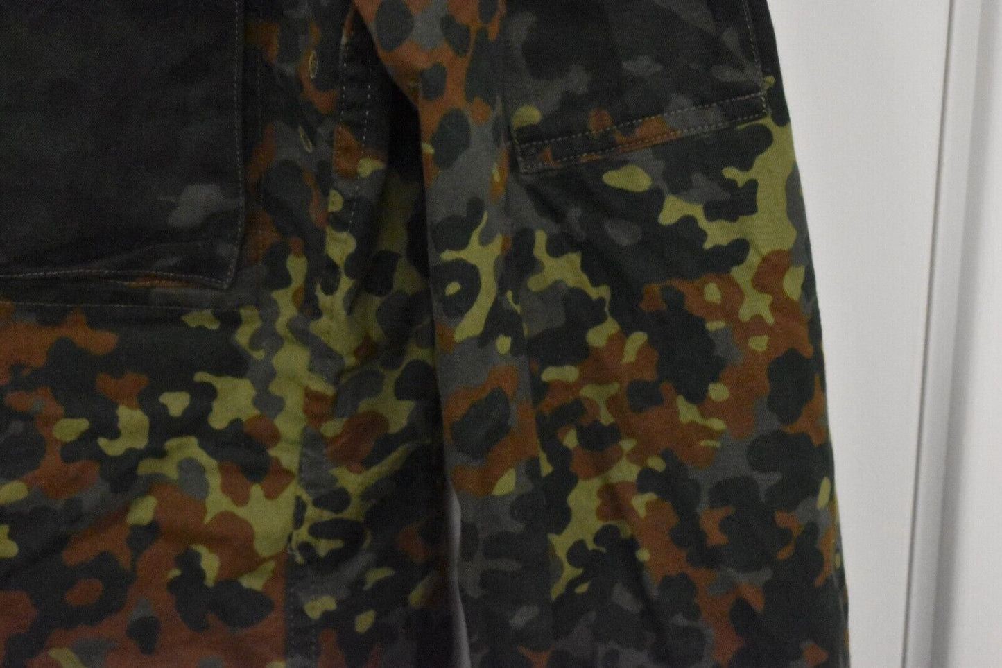 German Army Flecktarn Camo Field Shirt Jacket 1994 - 40" Chest Military Surplus