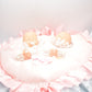 Vintage Life Like Twin Baby Dolls on Heart Pillow – 50cm x 35cm