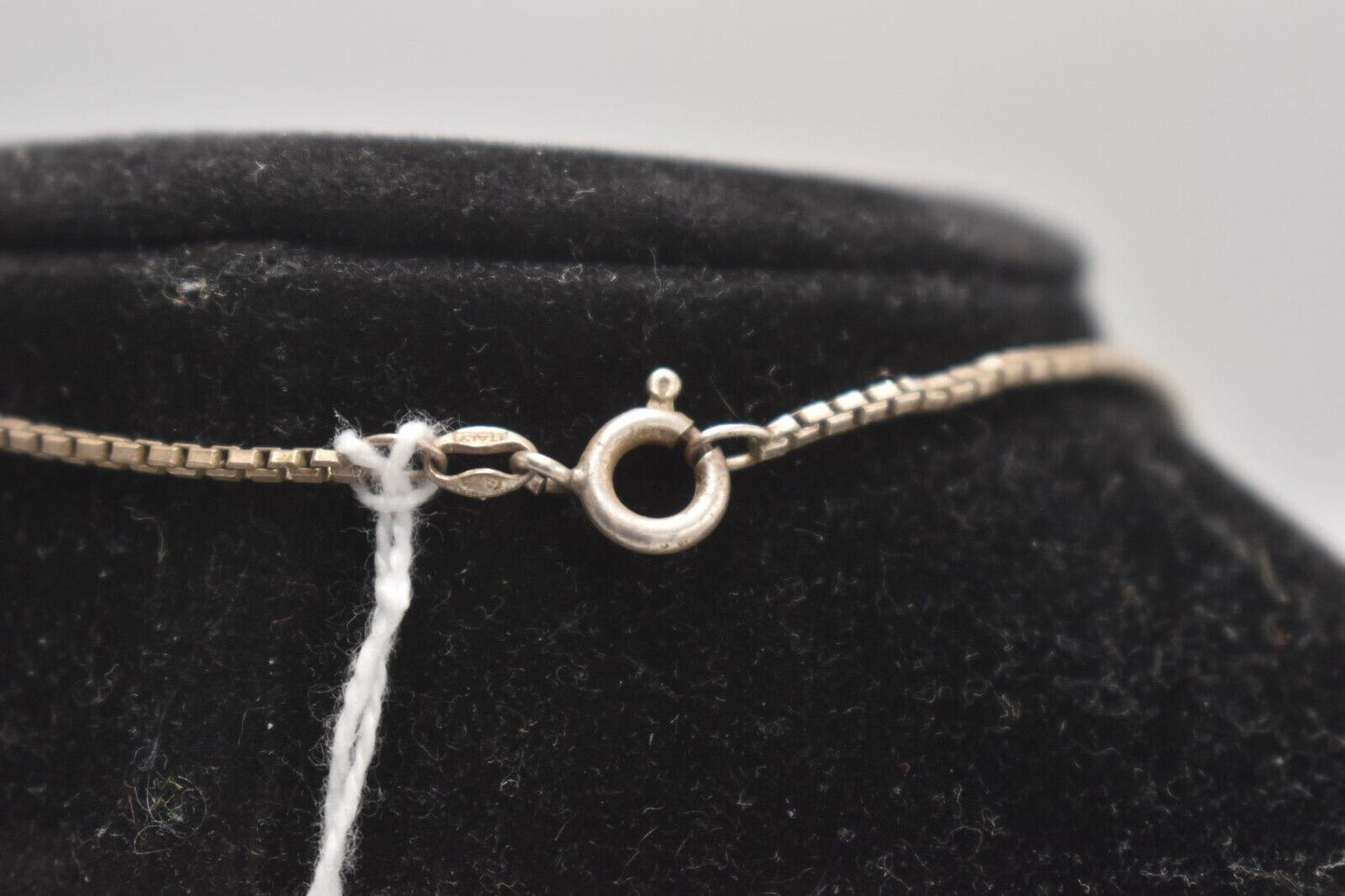 Vintage 925 Sterling Silver Fish Pendant Necklace – Italy