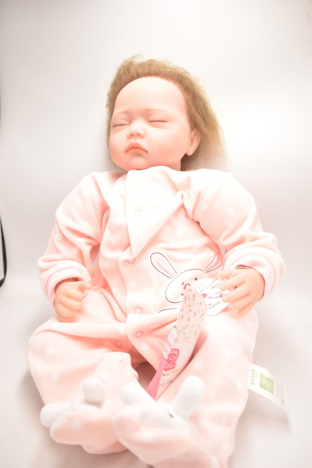 Vintage Hoomai Reborn Baby Girl Doll – 48cm Lifelike Silicone Newborn