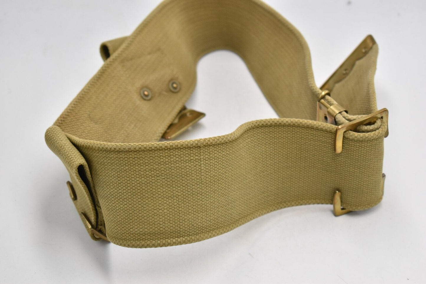 Original WWI British Army 1908 Pattern Webbing Belt – 38" Waist