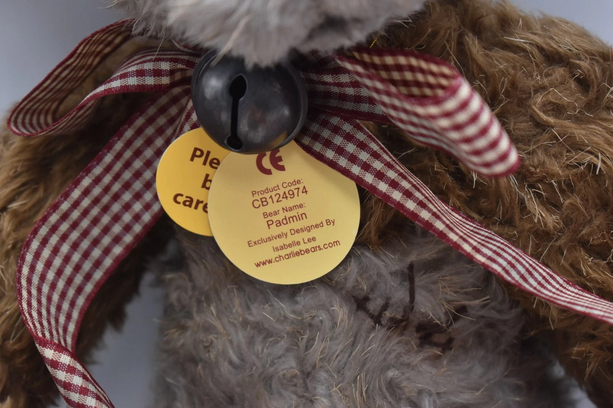 Charlie Bears Padmin Teddy Bear Retired Tagged Isabelle Lee Designed