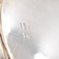 Antique William Hutton & Sons Silver Plate Dish 30cm Vintage Serving Plate