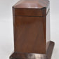 Antique Satinwood Octagonal Single Compartment Tea Caddy 15cm