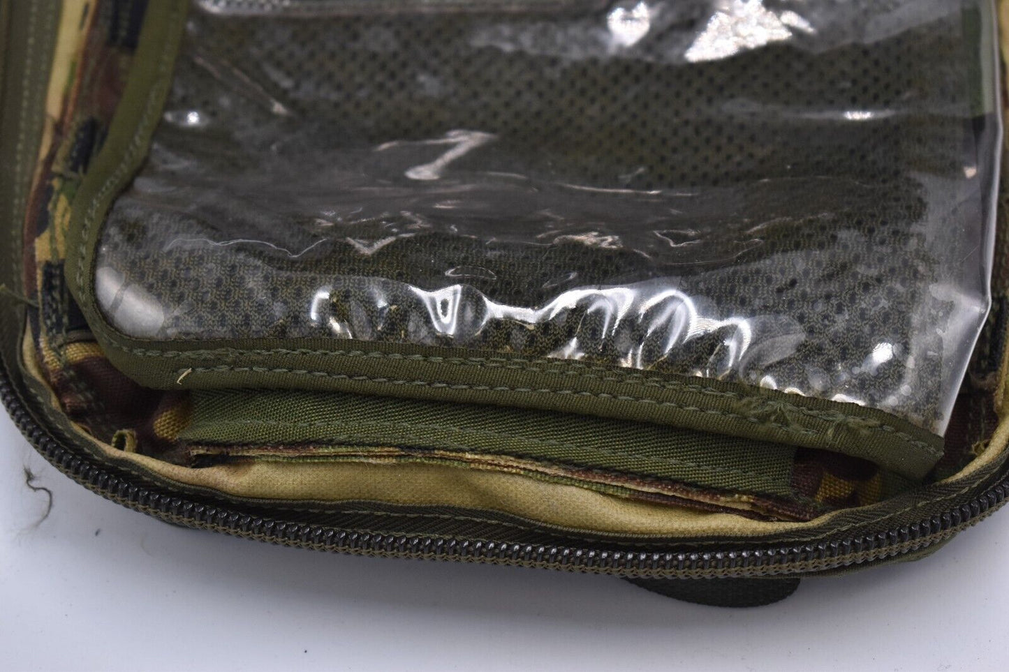 British Army DPM Woodland Medical Rucksack Side Pouch First Aider Trauma PLCE
