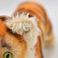 Vintage Steiff Tiger 1950s 1960s Mohair Ear Button