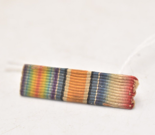 Vintage WWI Mini Medal Bar 1914-1915 Star, General Service & Victory Medal