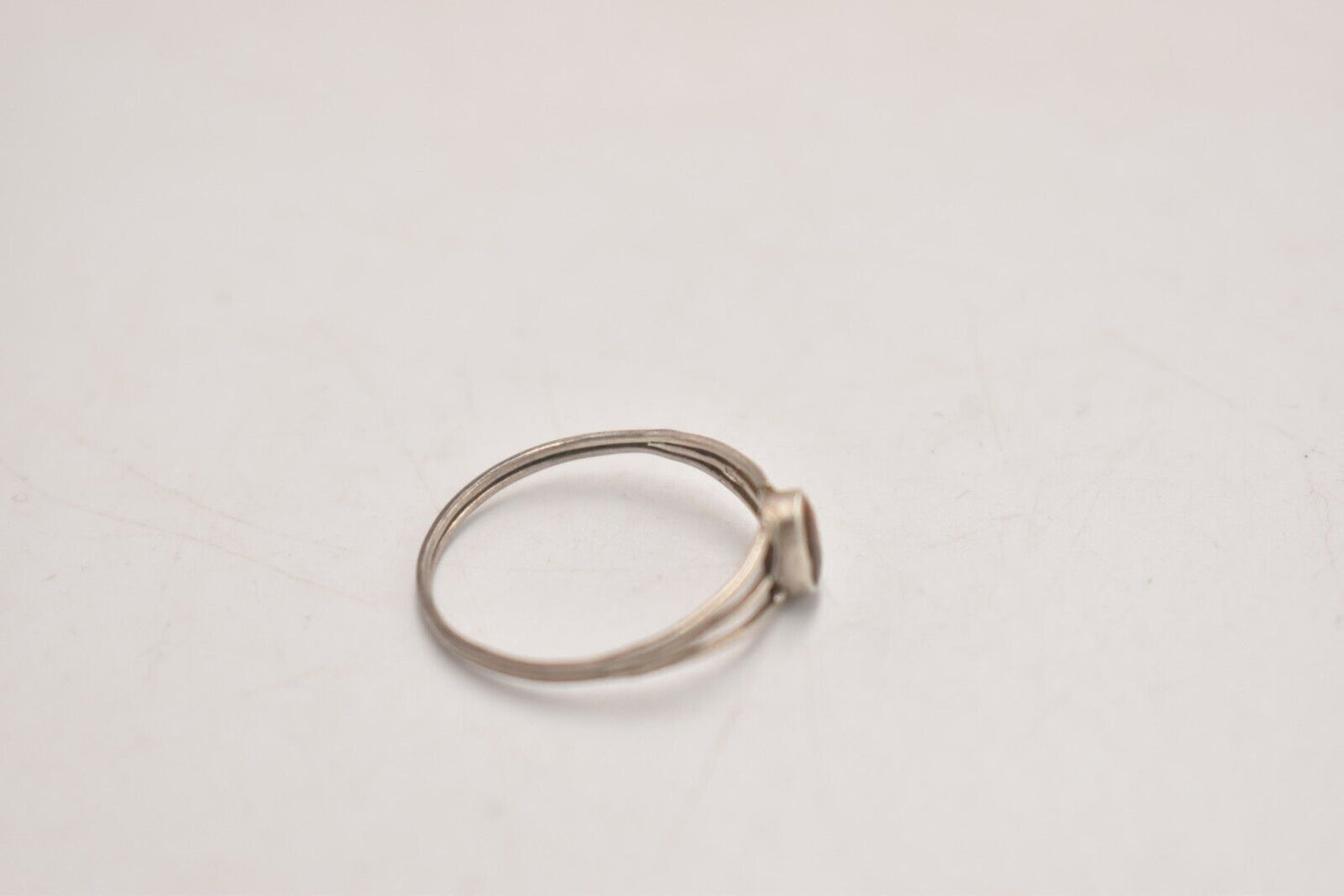 Vintage Sterling Silver and Tiger Eye Ring – Size Q 1/2