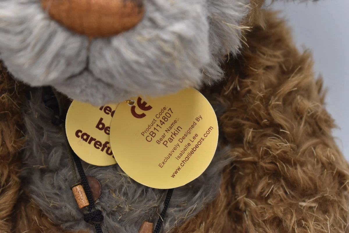 Charlie Bears Parkin Teddy Bear Retired Tagged Isabelle Lee Designed