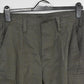 Vintage German Army Moleskin Canvas Combat Trousers – W32" L31"