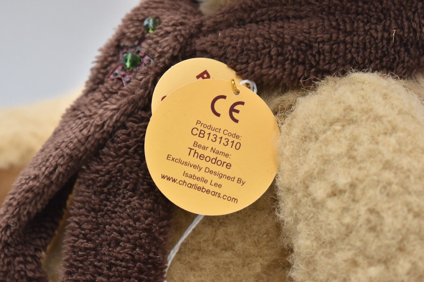 Charlie Bears Theodore – Retired & Tagged – Designed by Isabelle Lee