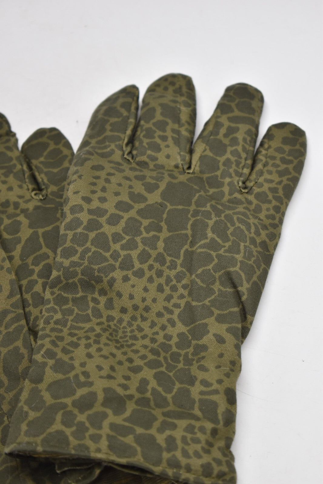 Polish Army Puma Camo Combat Gloves WZ89 Reptile Camouflage Cold Weather Size M