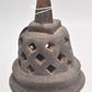 Vintage Indonesian Hand-Carved Lavastone Stupa Figurine Statue – Cultural
