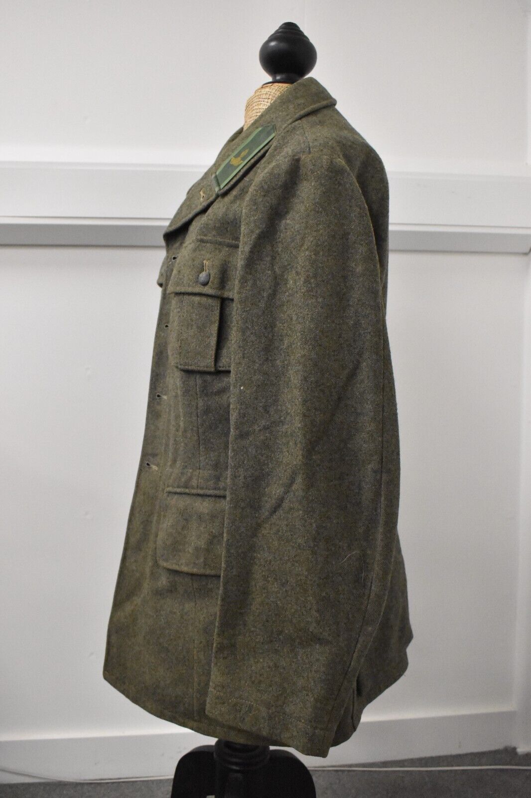 WWII Swedish Army 1942 Artillery Wool Tunic Jacket – 40" Chest