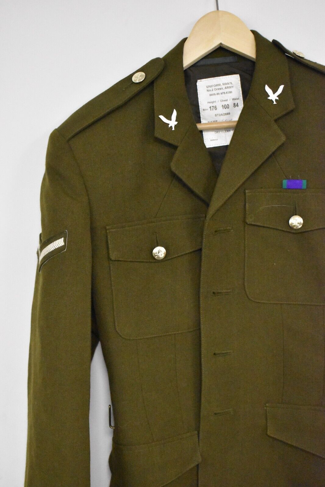 British Army Jacket No 2 Dress Army Air Corps – Size 176/100/84